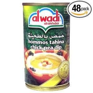 Al Wadi Hommos Tahina Chick Pea Dip, 6.25 Ounce (Pack of 48)  
