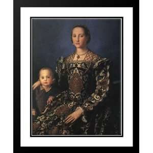  Bronzino, Agnolo 28x36 Framed and Double Matted Eleonora 