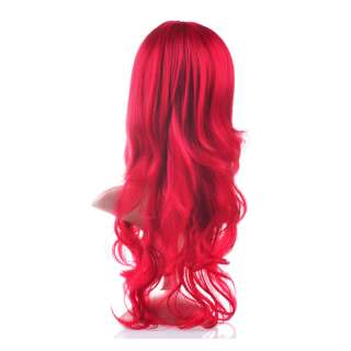  Cosplay Party Lady Hair Wig/Wigs RED Kanekalon Synthetic Wig  