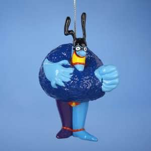   Yellow Submarine Chief Blue Meanie Christmas Ornaments