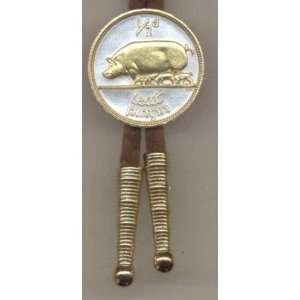  Gorgeous 2 toned 24k Gold on Sterling Silver World Coin 