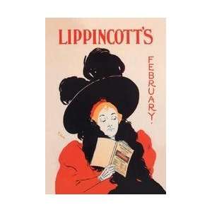  Lippincotts February 1895 28x42 Giclee on Canvas