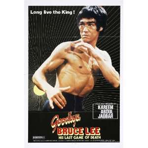  Goodbye Bruce Lee His Last Game of Death Poster C 27x40 Bruce Lee 