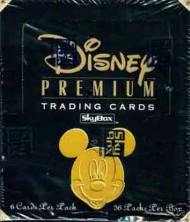 Disneys Premium Trading Card Factory Sealed Box  