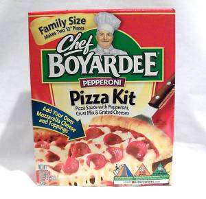 Chef Boyardee Family Size Pepperoni Pizza Kit  