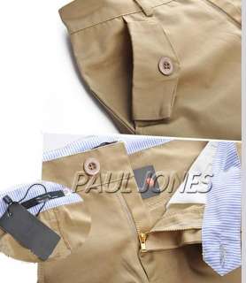 Handsome Fashion 2011 PJ Mens Stylish Slim Fit Casual Pants Trousers 