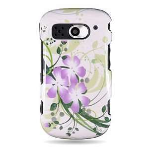  WIRELESS CENTRAL Brand Hard Snap on Shield With GREEN LILY 