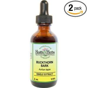Alternative Health & Herbs Remedies Buckthorn Bark, 1 Ounce Bottle 