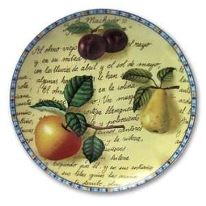  Baum Brothers Eden Fruit Plate, Assorted Designs Kitchen 