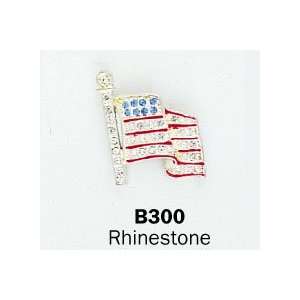   b300 usa flag pin  looks sweet  great gift 