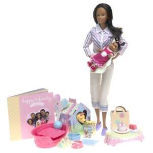    Barbie Happy Family Neighborhood   Midge & Baby (Aa) Toys & Games