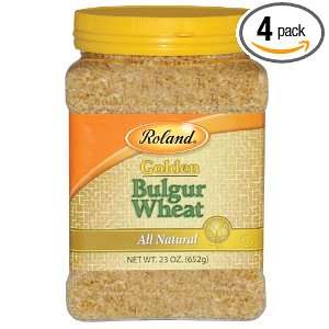 Roland Golden Bulgur Wheat, 23 Ounce (Pack of 4)  Grocery 