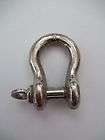 Lot of 2 Heavy Duty Stainless Steel Shackles Lot #13