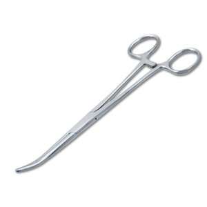   10 Curved Hemostat Forceps Locking Clamps   Stainless Steel  