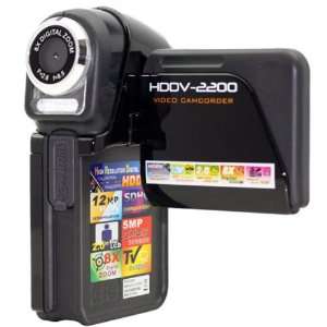  NEW HDDV2200 Black Dual Cam High Resolution DIGITAL VIDEO 