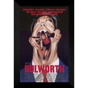 Bulworth 27x40 FRAMED Movie Poster   Style B   1998 