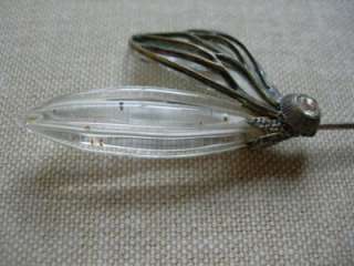 Art Nouveau Glass & Plique a Jour Mosquito Surete Pin  