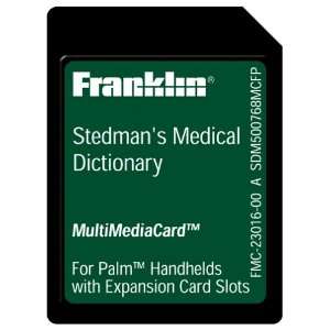  Franklin SDM 500768MCFP 2002 Stedmans Medical Dictionary 