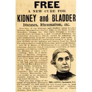   Medical Quackery Rheumatism Kava   Original Print Ad