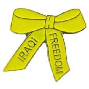  Iraqi Freedom Yellow Ribbon Pin 1 Arts, Crafts & Sewing