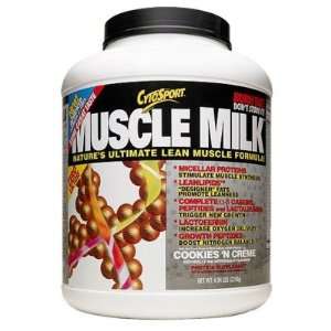  CytoSport  Muscle Milk, Cookies & Creme, 4.96lbs Health 