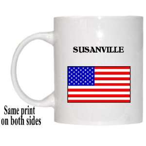  US Flag   Susanville, California (CA) Mug Everything 