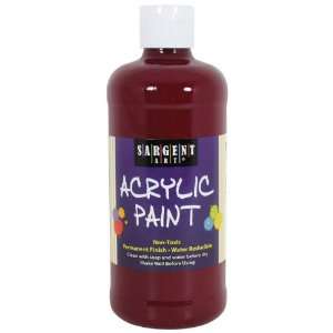   Art 24 2434 16 Ounce Acrylic Paint, Deep Red Arts, Crafts & Sewing