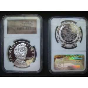  2009 P Abraham Lincoln Silver $1 Commemorative PF 69 NGC 
