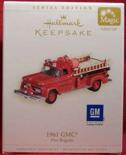   GMC #4 Fire Brigade Series MAGIC LIGHT Fire Pumper Truck NIB  