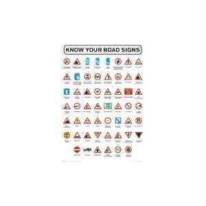  Know Your Road Signs Uk Poster Print