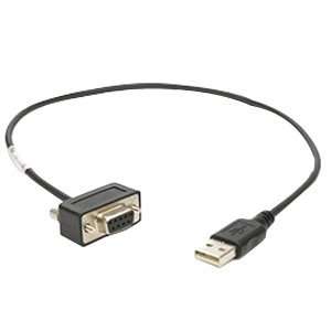 Symbol USB/Serial Straight Cable. 18IN CABLE LOW PROFILE DB 9F TO USB 