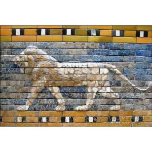  Ishtar Lion, From the Ishtar Gate   24x36 Poster 