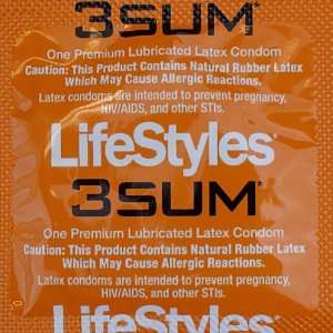  Lifestyles 3sum Condoms 60 Pack