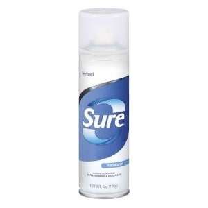 Sure Antiperspirant Deodorant Spray Fresh 6oz