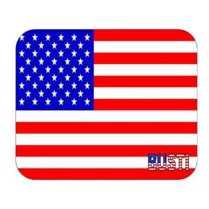  US Flag   Busti, New York (NY) Mouse Pad 