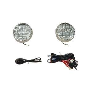  Off Road Lights (4 inches)(Chrome) Automotive