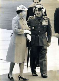 HM QUEEN ELIZABETH / KING HUSSEIN OF JORDAN ROYAL VISIT 1984  