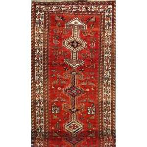  Handmade Nasrabad Persian Rug 3 9 x 12 5 Authentic 