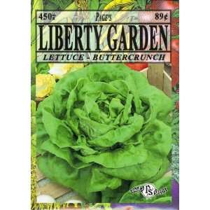   Liberty Garden Lettuce Buttercrunch (Butterhead) Patio, Lawn & Garden