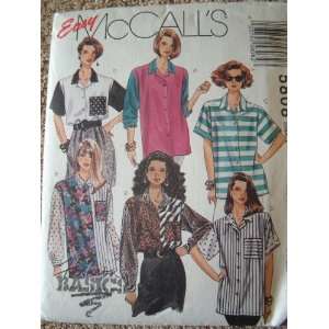   Pattern Misses Front Buttoned Shirts Size 10   12   Bust 32 1/2   34