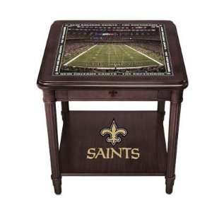  New Orleans Saints Superdome End Table