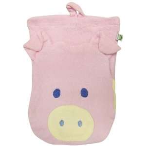  Green Sprouts By I Play Organic Terry Bath Puppet Rose Pig Baby