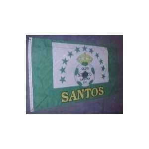  NEOPlex 3 x 5 Santos Soccer Club Soccer Flag Office 
