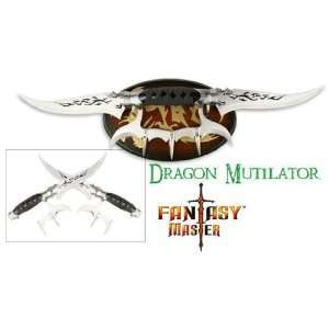  Dragon Mutilator Fantasy Knife Display 