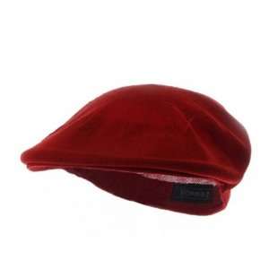   Mens Knitted Golf Gatsby Ascot Newsboy Hat Cap Red 