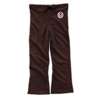 NWT Brownie Girl Scout brown pants pink emblem drawstring sz Sm pl Med 