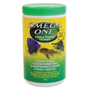  Omega One Veggie Flakes Fish Food 5.3 ounce