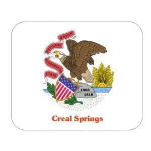  US State Flag   Creal Springs, Illinois (IL) Mouse Pad 