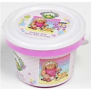   Patch Kids Puzzle Pail Featuring 25 Piece Girl with Kitten Puzzle