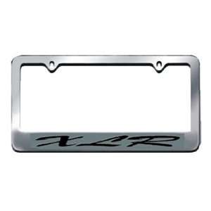 Cadillac XLR License Plate Frame Chrome